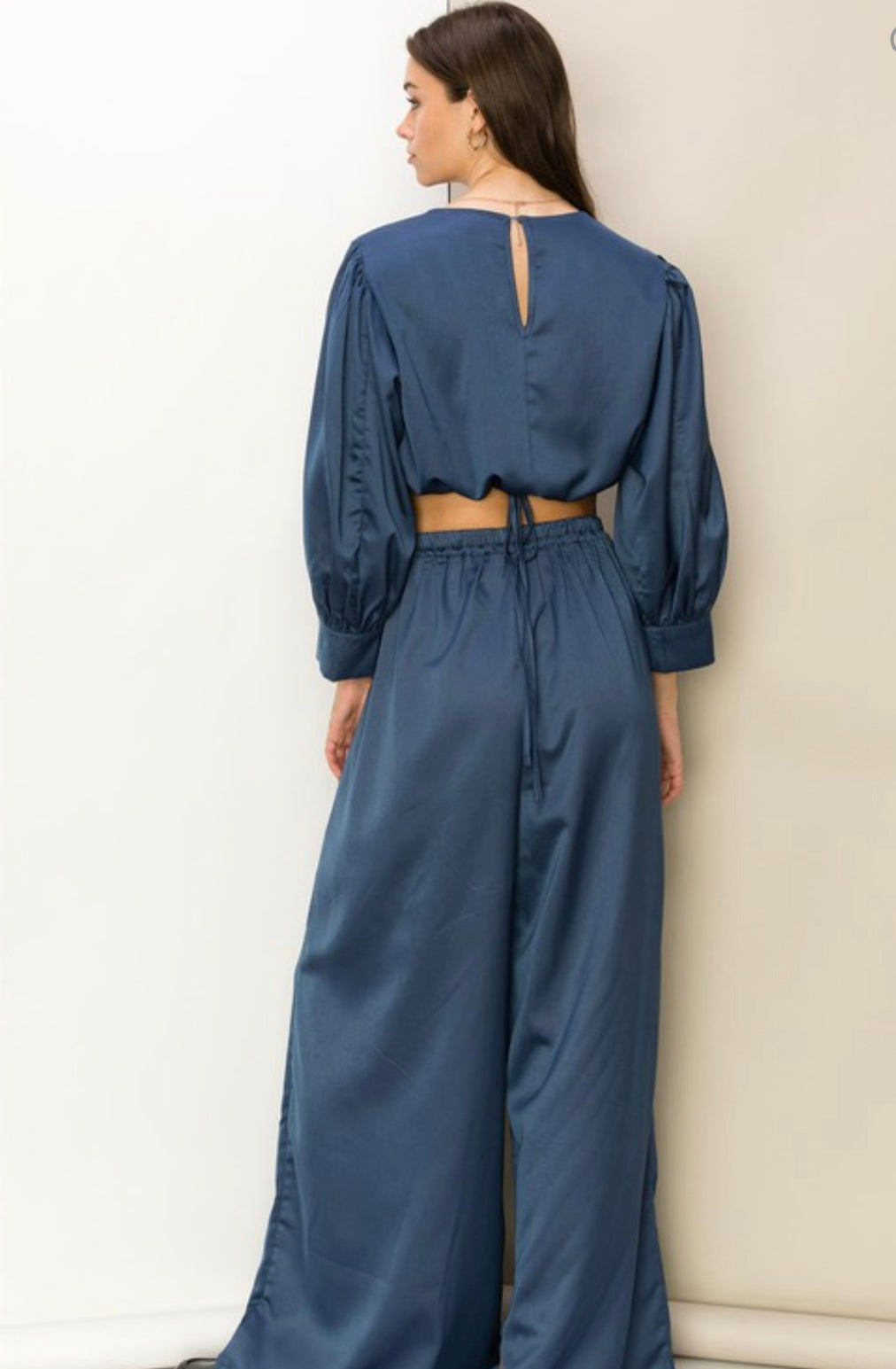 SO INDIGO BLUE 2PC PANTS SET